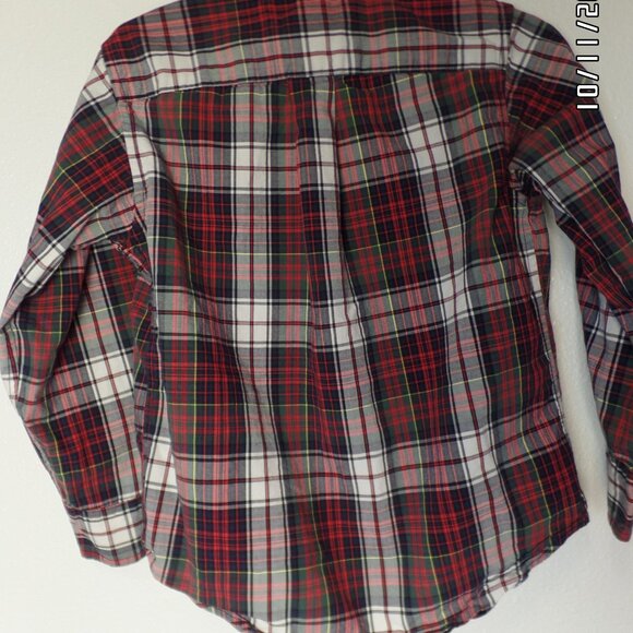 Boys 4/4T Ralph Lauren Button Up Shirt Excellent - Picture 2 of 9